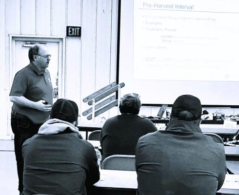 The Harlan/Furnas Farm Bureau board supplied refreshments for participants at this year’s Private Pesticide Training that was held at the ag center in Orleans on February 15th.