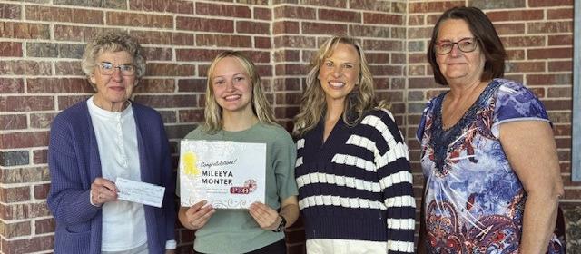 L to R: Betty Jorgensen, Mileeya Monter, Shelly Johnson, Pat Lockenhour.