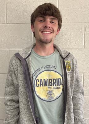 Henry Shoemaker of Cambridge was selected to go to Cornhusker Boys State. The article ran April 9 without his photo so we would like to recognize Henry with a photo.