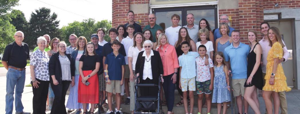Lelia Haussler celebrated her 100th birthday on August 15