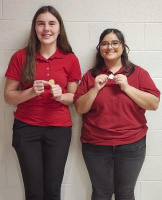 Elwood’s FCCLA chapter had a great day at District STAR competition! Kara Brockman qualified for State with a gold medal in Promote and Publicize FCCLA, and Kassandra Salisbury qualified for State with a silver medal in Career Investigation!