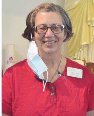 Lampe honored as Forever Forward Caregiver Champion