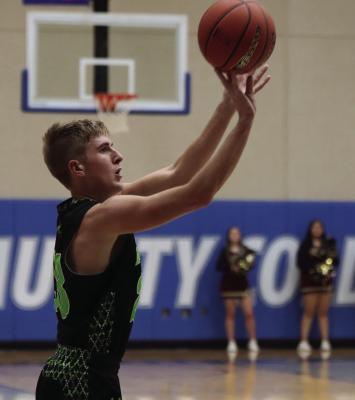 Maywood-Hayes Center’s Jaxson Anders knocked down four threes and led the Wolves with 16 points in the Cattle Trail finals against DCS Saturday. Since 1882 • 140 years in business!