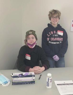 Brianna Conn and Diana Hanzlick have been working towards a scholarship