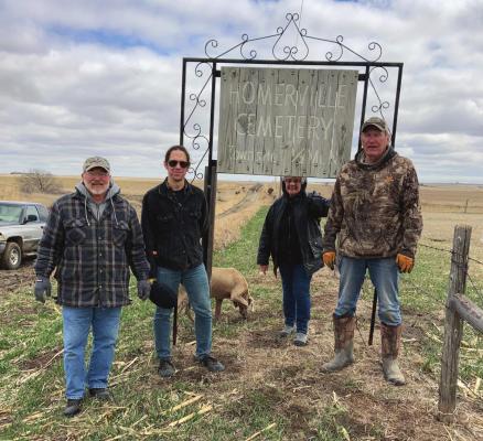 Work continues on Homerville Cemetery