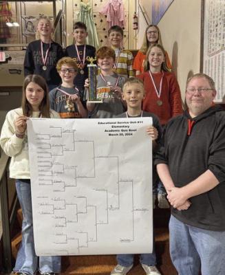 Cambridge Elementary Quiz Bowl First Place