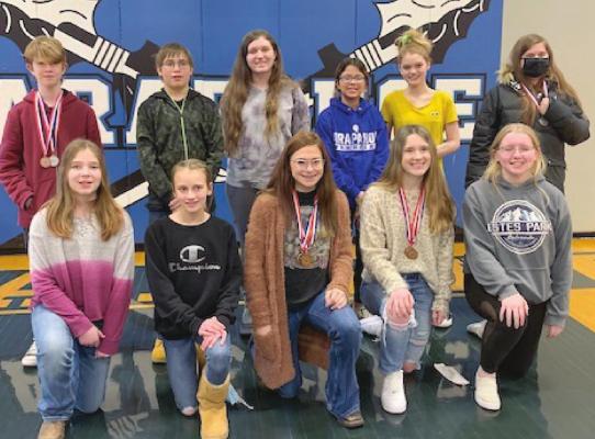 Arapahoe Spelling Bee Competitors