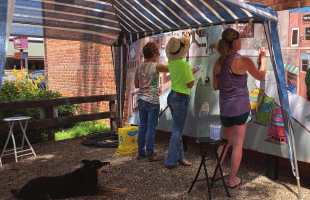 Cambridge Downtown Mural Gets a Facelift
