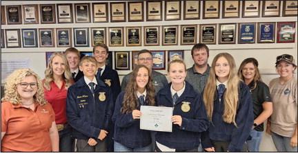 Eustis-Farnam Students Honored