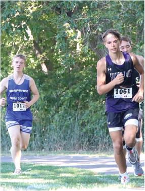 Southern Valley’s Chase Hamilton and Arapahoe’s Lael Rathbun competed at the Lexington Invite.