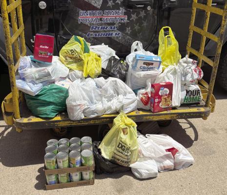 Oxford Rural Carrier food drive