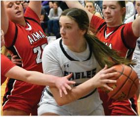 Eagles down Alma third time