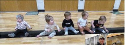 Waypoint Bank holds Baby Crawl Contest