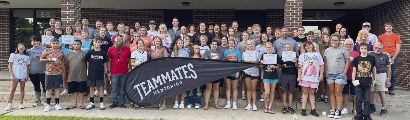 The Cambridge TeamMates chapter met for their annual Kick Off party on Monday, August 19 with over 80 mentors and mentees in attendance. We enjoyed hamburgers and hot dogs with ice cream from “The Scoop” in McCook. We have 11 seniors in our chapter this year and several new kids signing up to join. If you have 30 minutes a week and can spend time with a student, we would love to have you! You can find out more and apply online to become a mentor at www.teammates.org