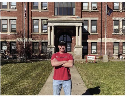 Chase Glover plants the seeds for future Ag Career at NCTA