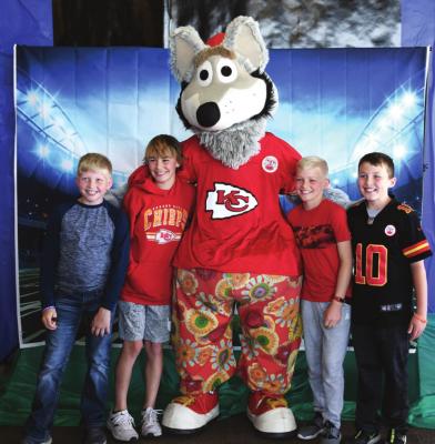KC Wolf donates funds to Cambridge Volunteer Fire Department