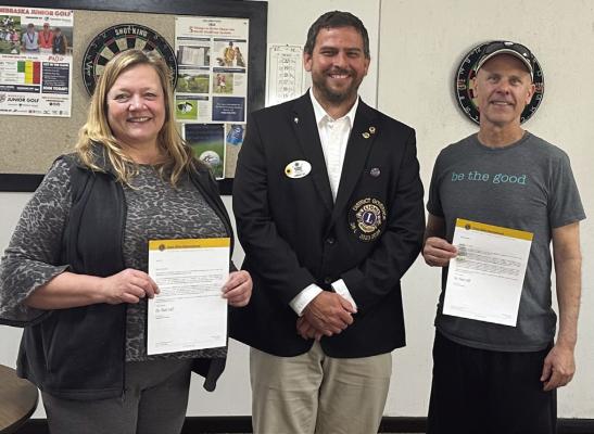 Cambridge Lions Club host District Governor