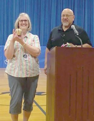Helms honored for 42 years