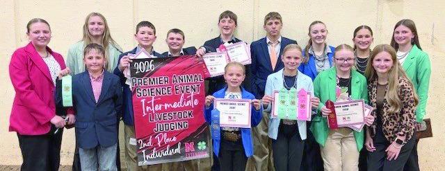 The Dawson/Phelps/Gosper Livestock Judging