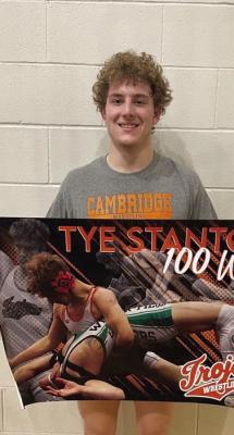 Cambridge Wrestlers celebrate 100 Wins