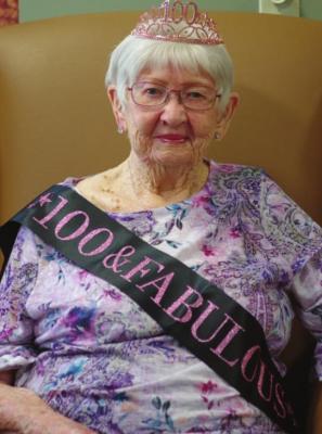 Dancing her way to 100!