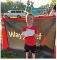 Waypoint Bank’s Ice Cream Eating Contest had 4 winners: Walker Rich age (0-5), Hitha Garcia age (6-10), Dakota Deterding (age 11-15), Jerrel Alexander (adult)