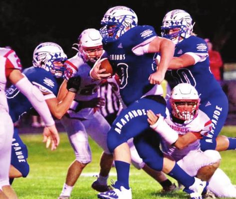 Southwest’s Levi Kerner returns an interception.