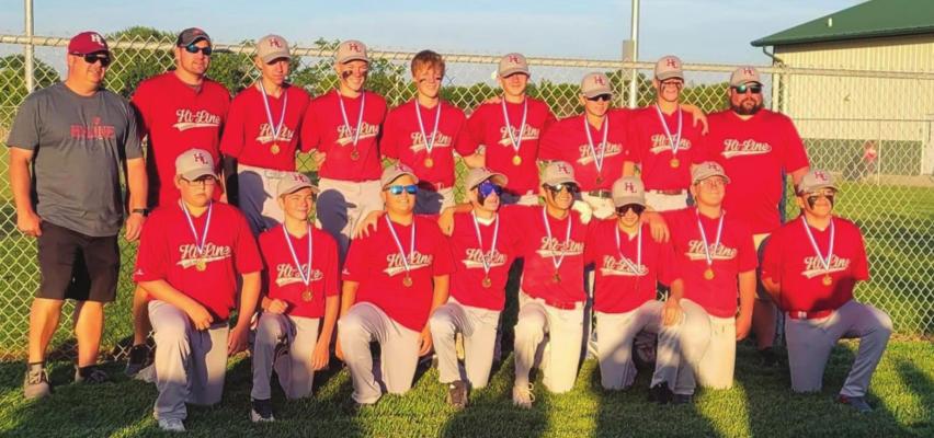 Cambridge, Hi-Line baseball teams finish third in league