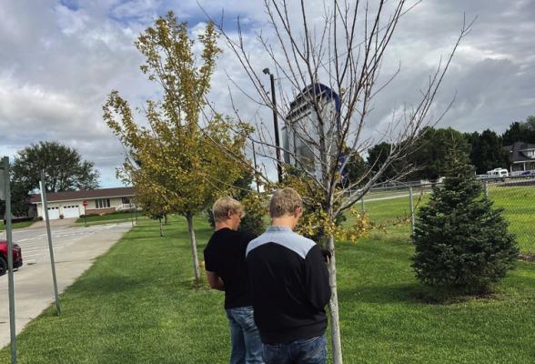 Arapahoe students work with NFS