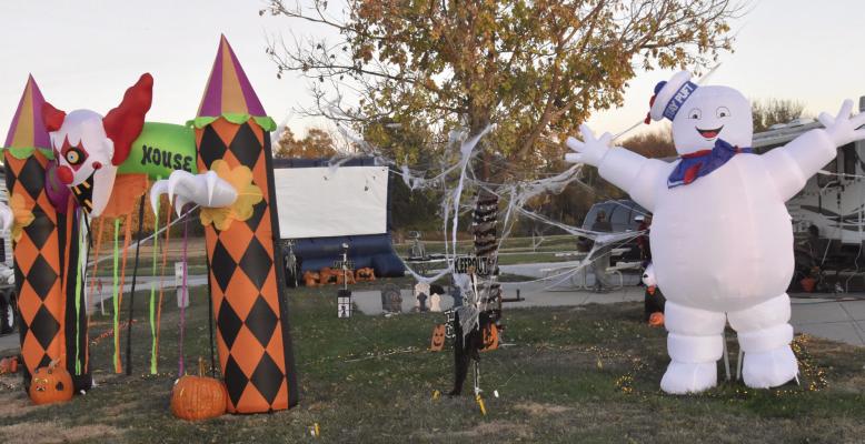 Boo views, trunk or treat, candy, hot dogs, movies and costume parades are all part of the fun during Halloween.