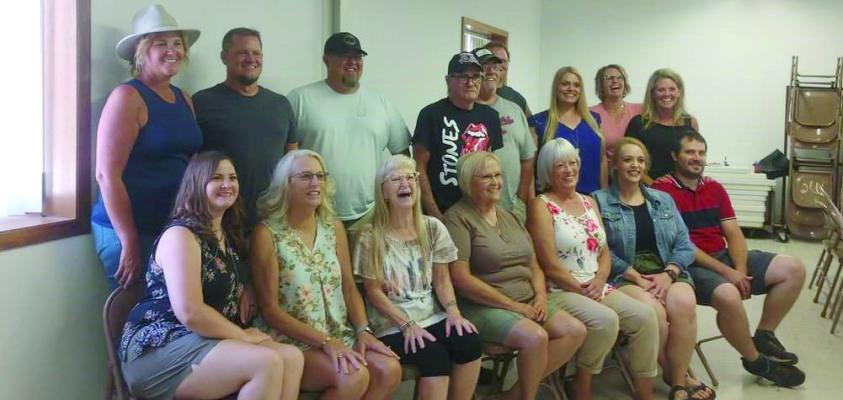 2nd Cousins: Front Row: Alyssia Dickmeyer Schwenke, Paula Maaske Hinz, Ronda Warner Learned, Chris Linner Rubenthaler-Uhl, Debrae Warner Chase, Angelie Dickmeyer Anson, Scott Dickmeyer. Back Row: Amy Meyers Watson, John Dickmeyer, Jeremy Soncksen, Craig Linner, Marty Maaske, Michael Dickmeyer, Katie Dickmeyer, Gwen Dickmeyer Gundell, Kelly Dickmeyer Erickson.