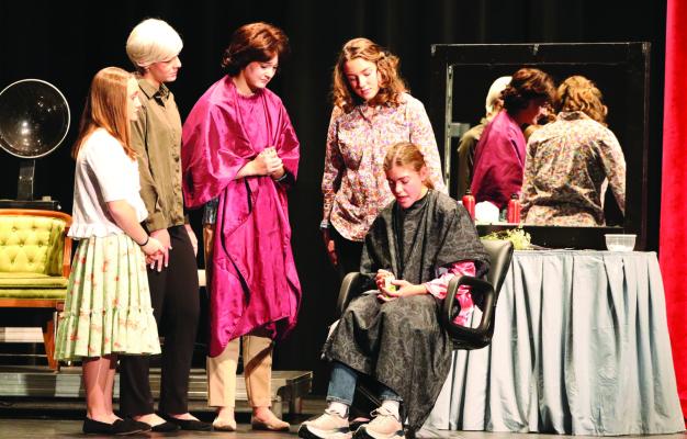 The Cambridge One-Act Play Steel Magnolia’s took the Runner-Up spot during the RPAC comepetition in Holdrege at The Tassel on Thursday, November 14, 2024.