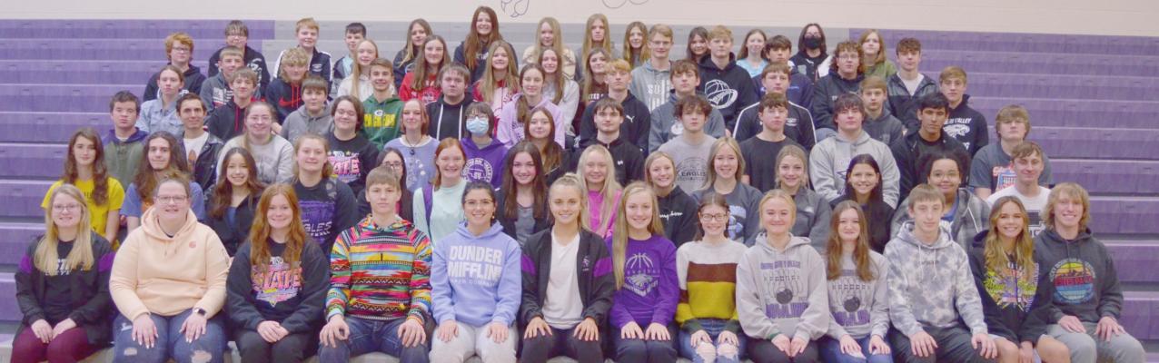 Southern Valley Jr./Sr. High School Students on the Q2/1st Semester Merit Honor Roll and Honor Roll