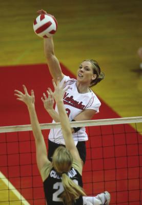 Christina (Houghtelling) Hudson will be inducted into the University of Nebraska Athletics Hall of Fame September 30 in Lincoln.