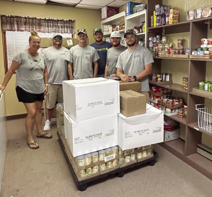 Frontier County Food Pantry receives