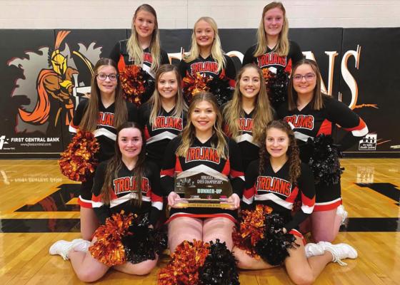 Cambridge finishes runner-up at State Cheer