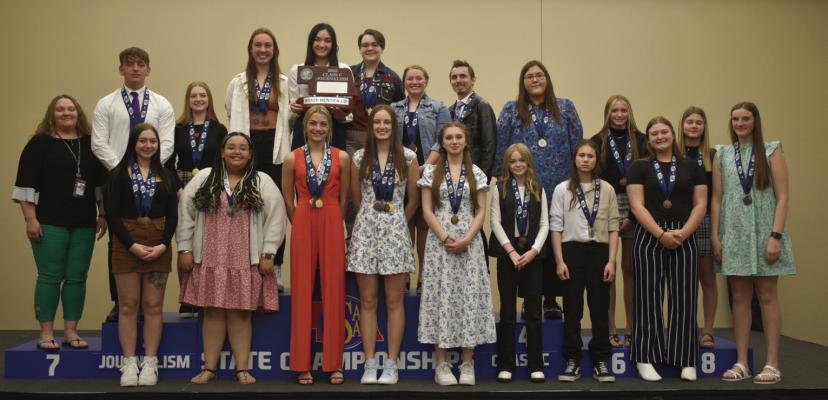 Southern Valley is State Runner-Up at State Journalism
