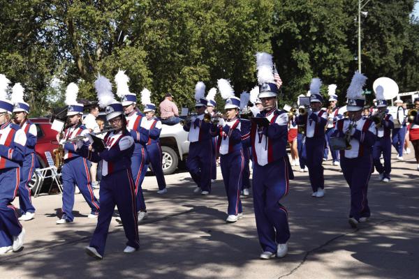 Medicine Valley marching band.