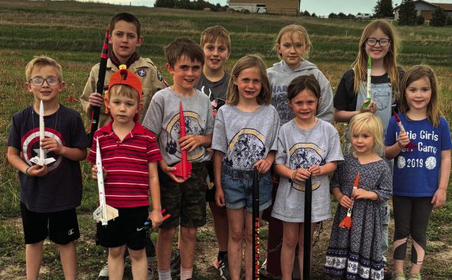 Scout Pack 236 build and launch rockets