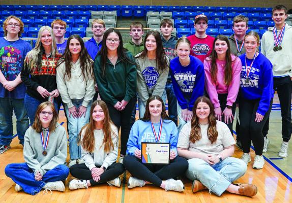 The Southern Valley team finished first at McCook Community College’s Inter-High competition last week.