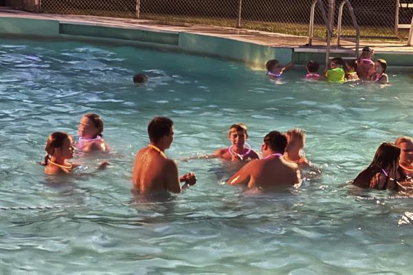 Glow Swim at Arapahoe Plunge