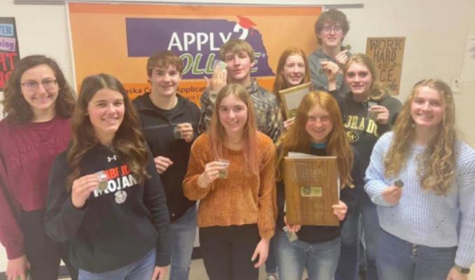 First Place at Quiz Bowl
