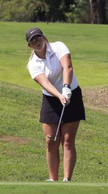Cambridge’s Macy Jones led the Trojans with a round of 92 at McCook last week.