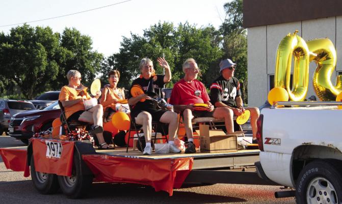 The Holbrook High School Class of 1974 celebrated their 50th Class Reunion during Holbrook Days with a float in the parade and had dinner together on Saturday night, sharing laughs, old memories and stories as well as creating new memories and catching up.