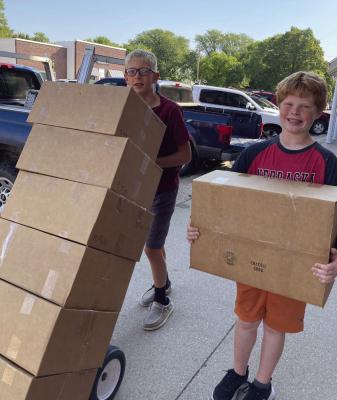 Auxiliary Thrift Shop Clean Out