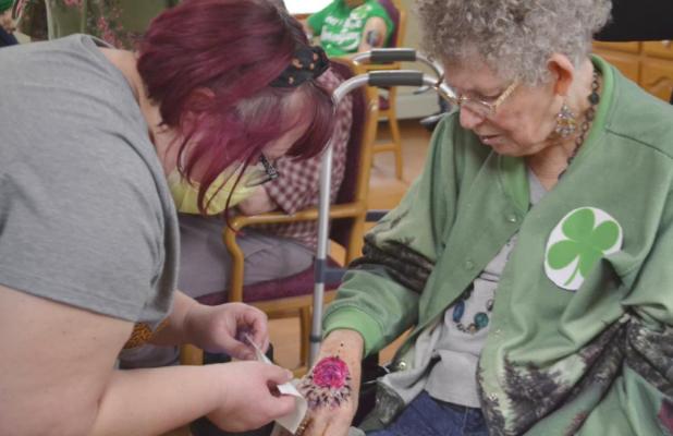 Good Samaritan Society held a Booze & Tattoos St. Patrick’s Day celebration