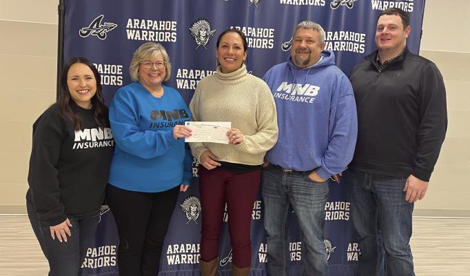 MNB Insurance donates to Backpack Program