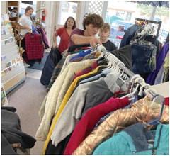 The TVHS Auxiliary shouts out a huge thank you to Mr. Buckley’s class for bringing the coats up from the basement to the main floor at the Auxiiary Thrift Store. The boys didn’t just ‘carry’ up coats - they brought up entire coat racks!