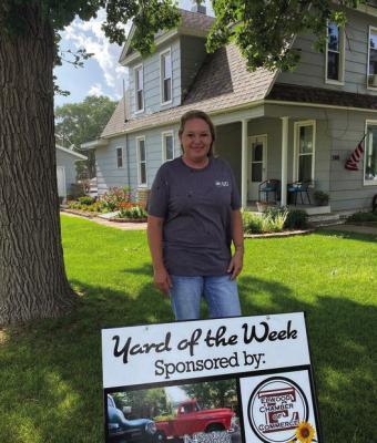 Amber Evans, June 19th Yard of the Week winner