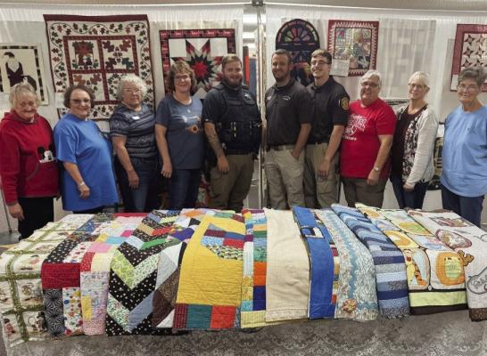 Comfort Quilts donated to Frontier County Sheriff ’s Office